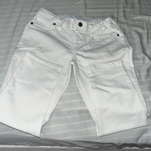 Cat and Jack White Capris Jeans Size 16 Kids